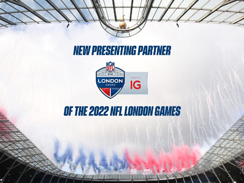 IG named presenting partner of NFL London Games in wide-ranging deal -  Sportcal
