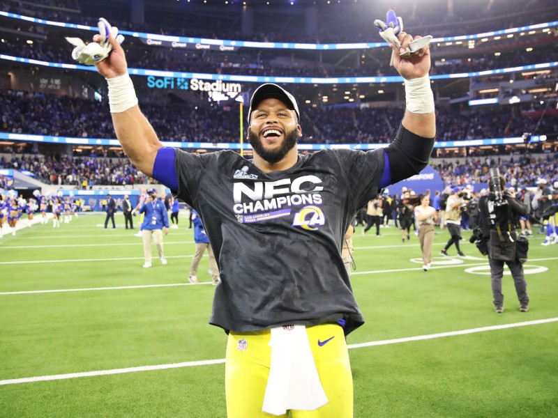 Aaron Donald terminates partnership with Kanye West's Donda Sports after  antisemitic comments 