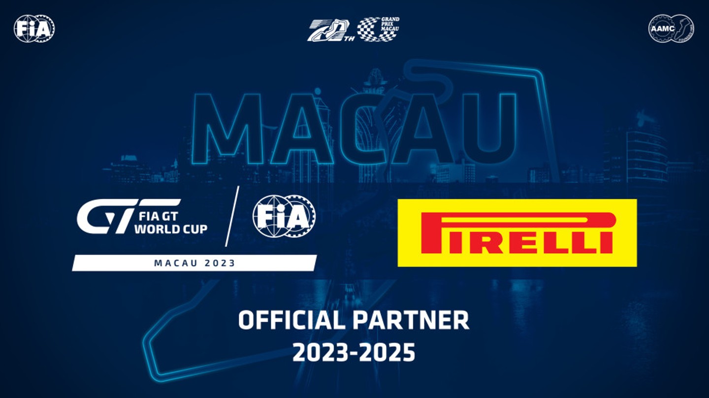 Pirelli announced as official tire partner of 2023 GT World Cup - Sportcal