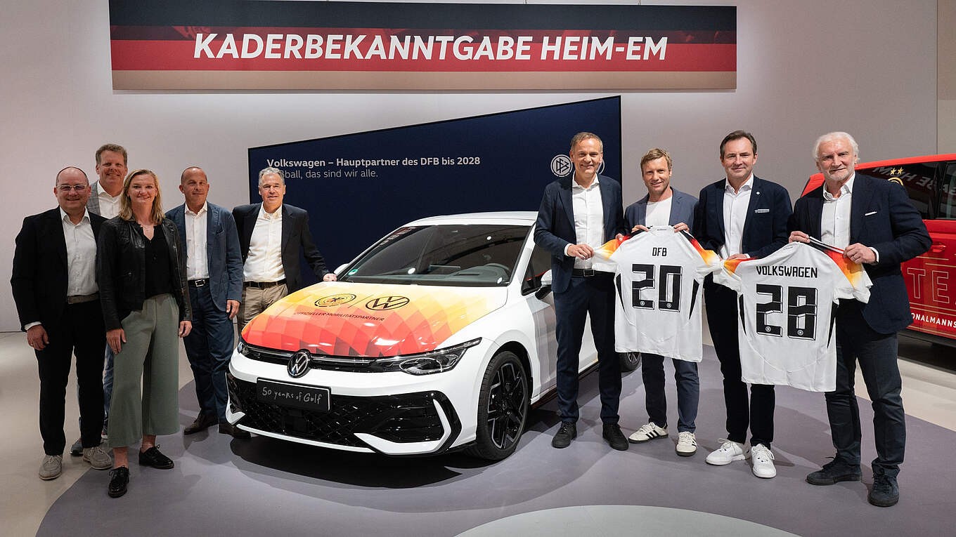 DFB renews with major partner Volkswagen until 2028 - Sportcal